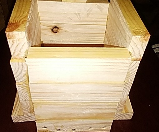 Box Made From Single 8 Foot 1x2 Piece of Lumber