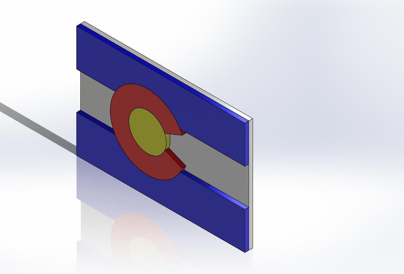 Colorado Flag Magnet