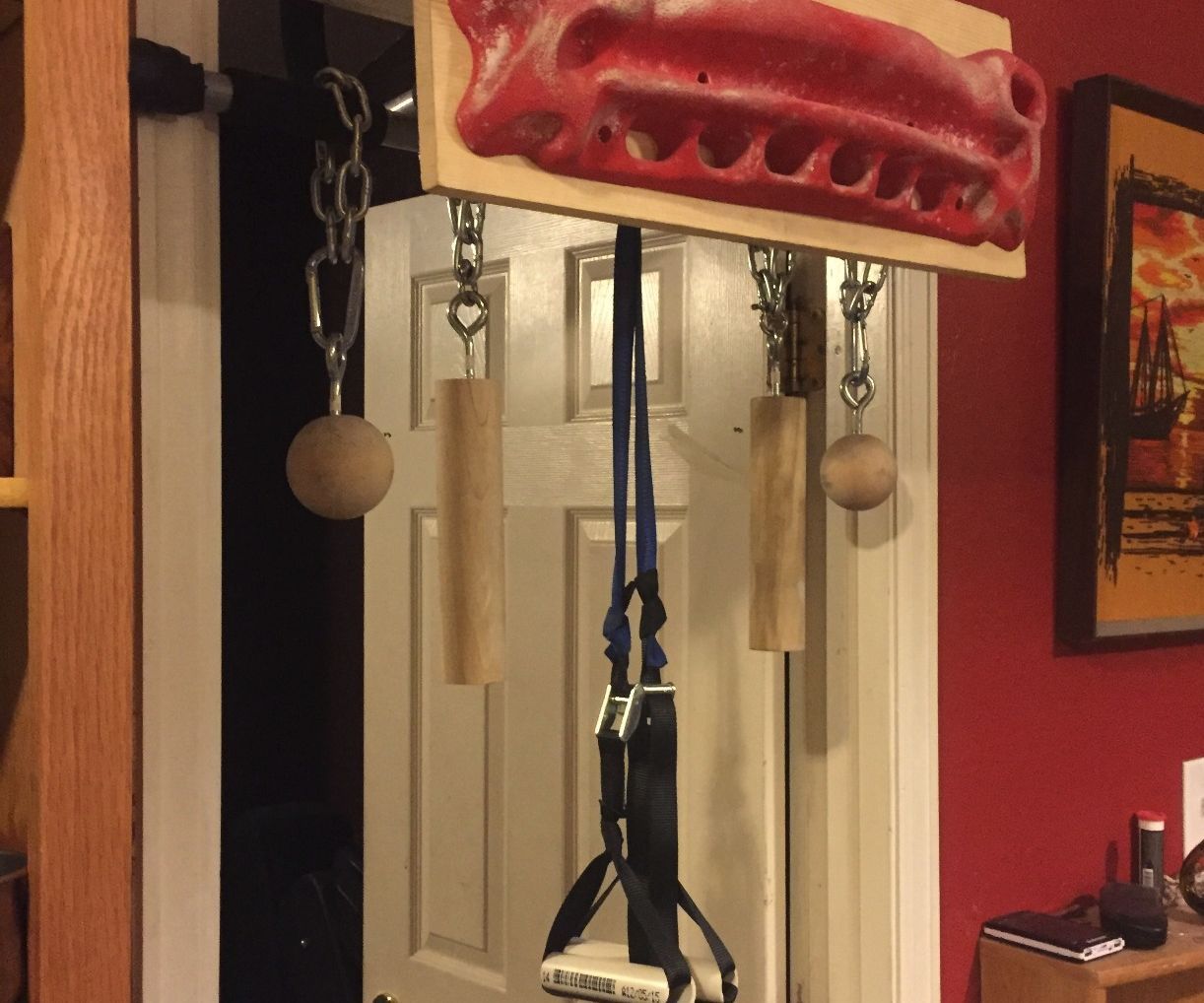 Portable Climbing Training Station