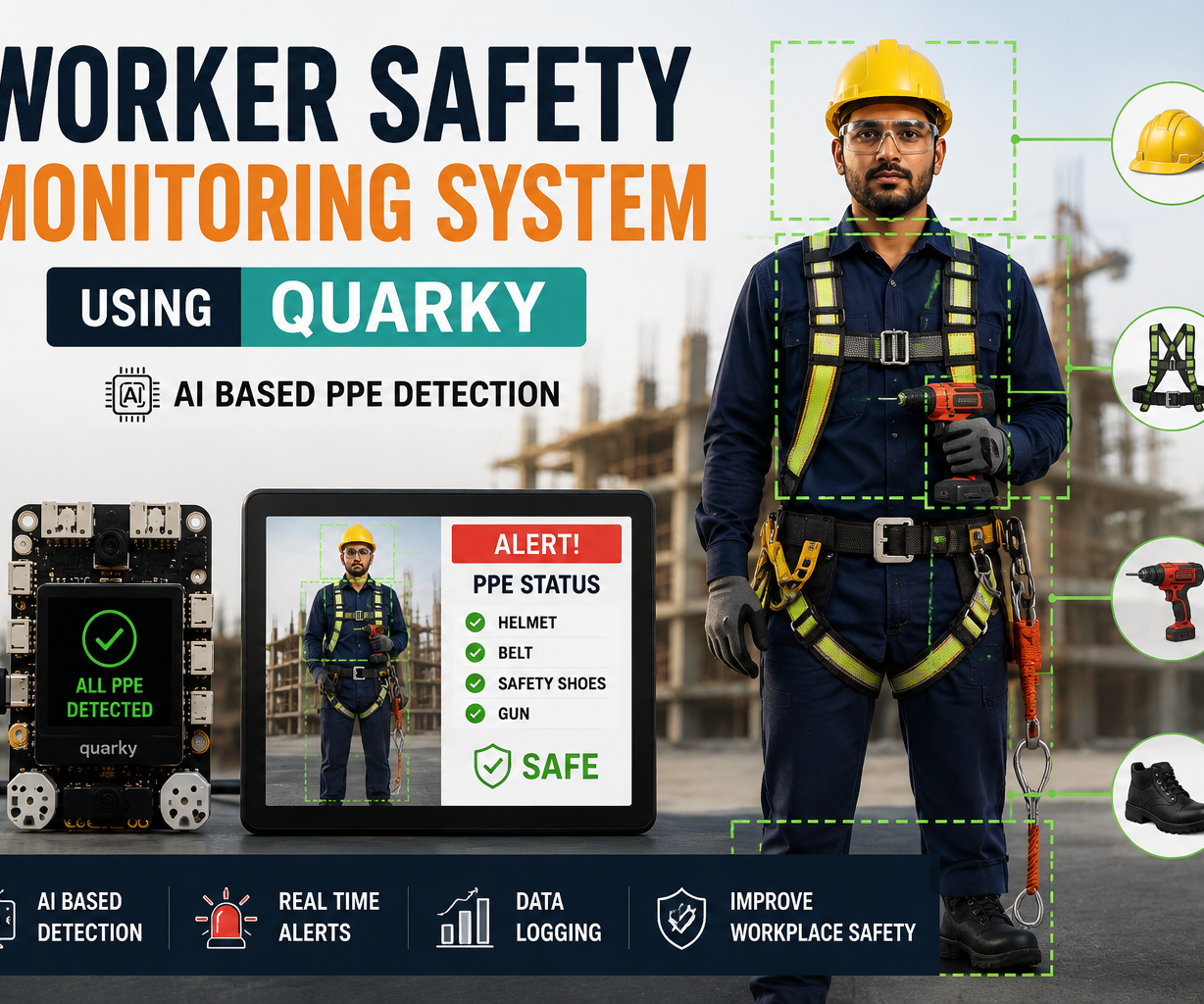 Worker Safety Monitoring System Using Quarky