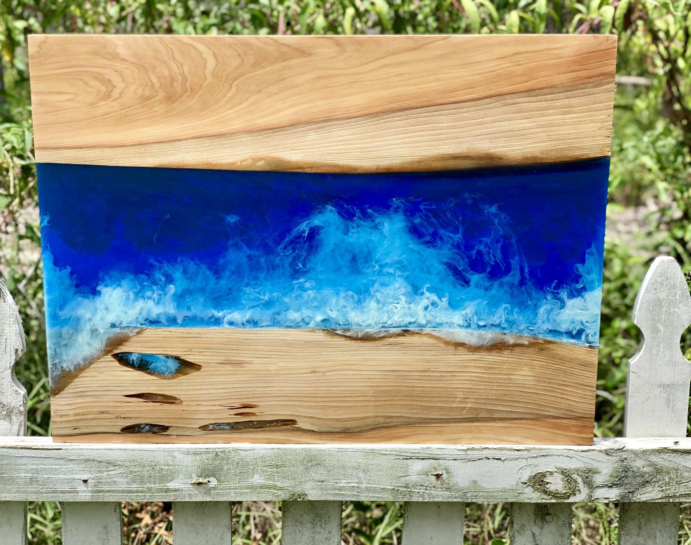 How to Make Resin Beach Art