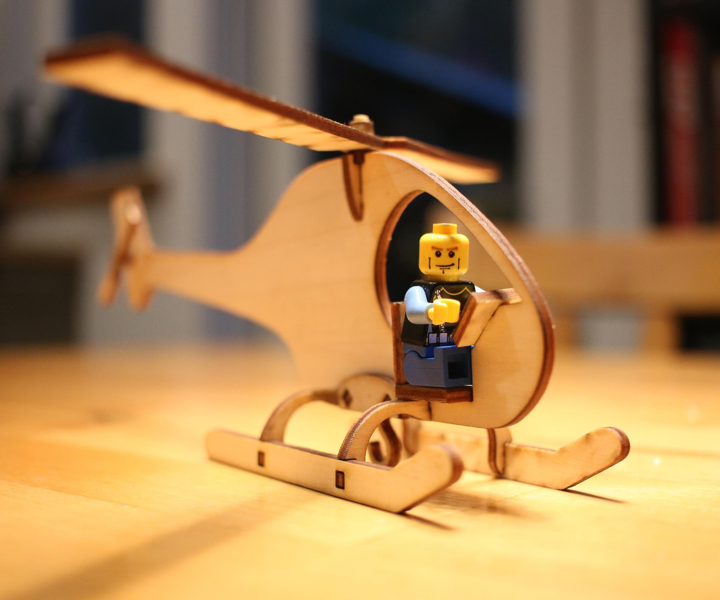 Letter-size Helicopter (fits in an Envelope!)