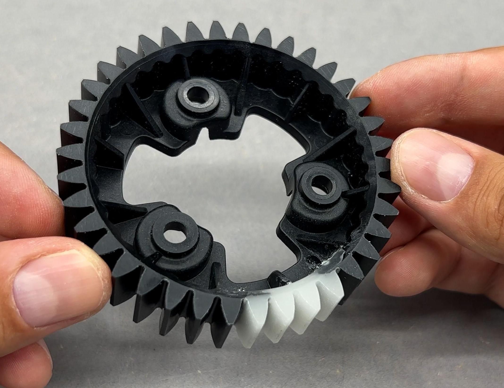 Gear Teeth Repair With a Candle!