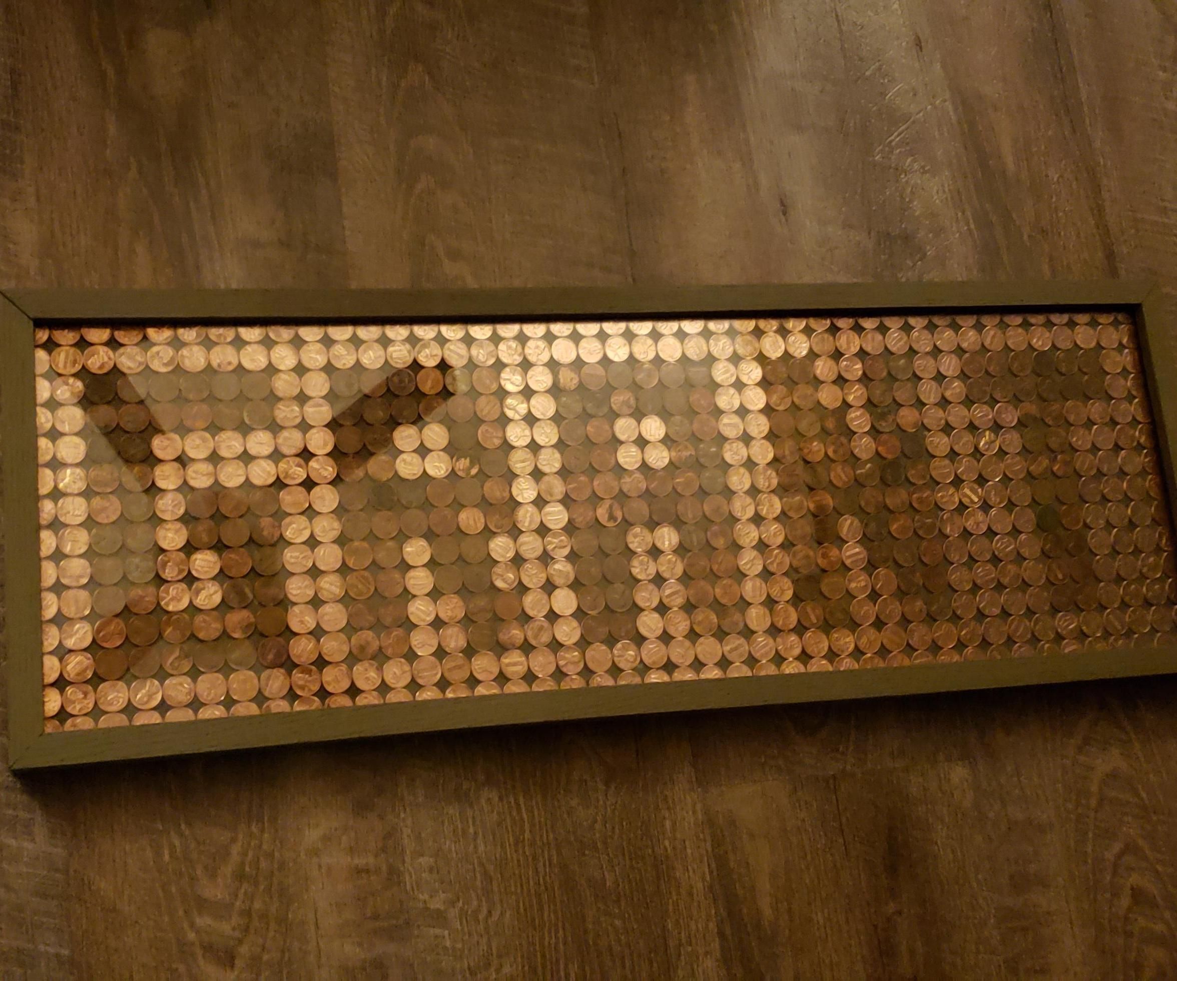 Penny Name Sign