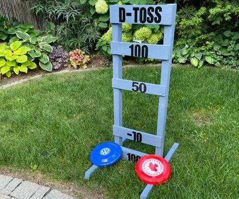 FLYING DISC TARGET GAME