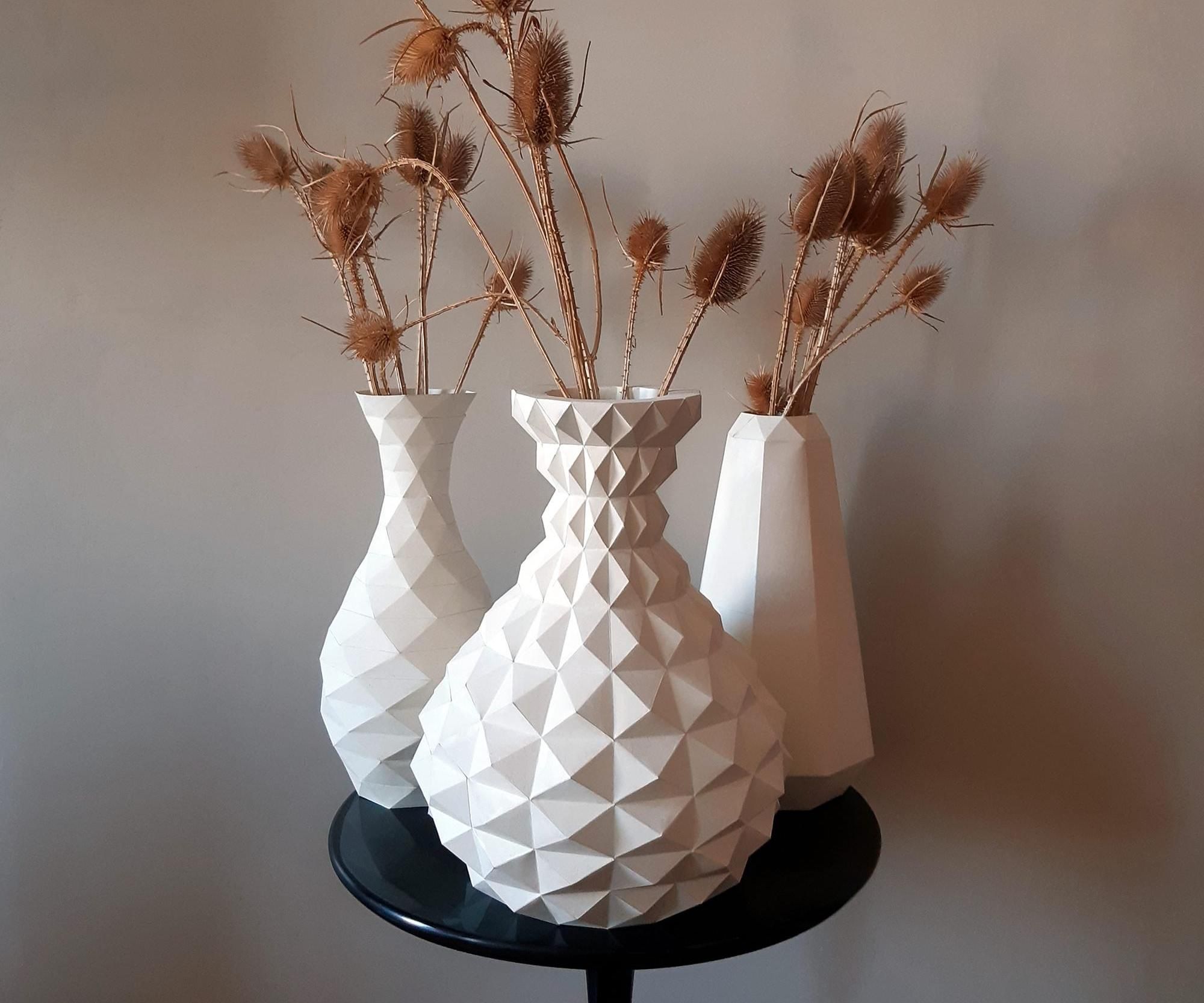 Make Your Paper Flower Vase