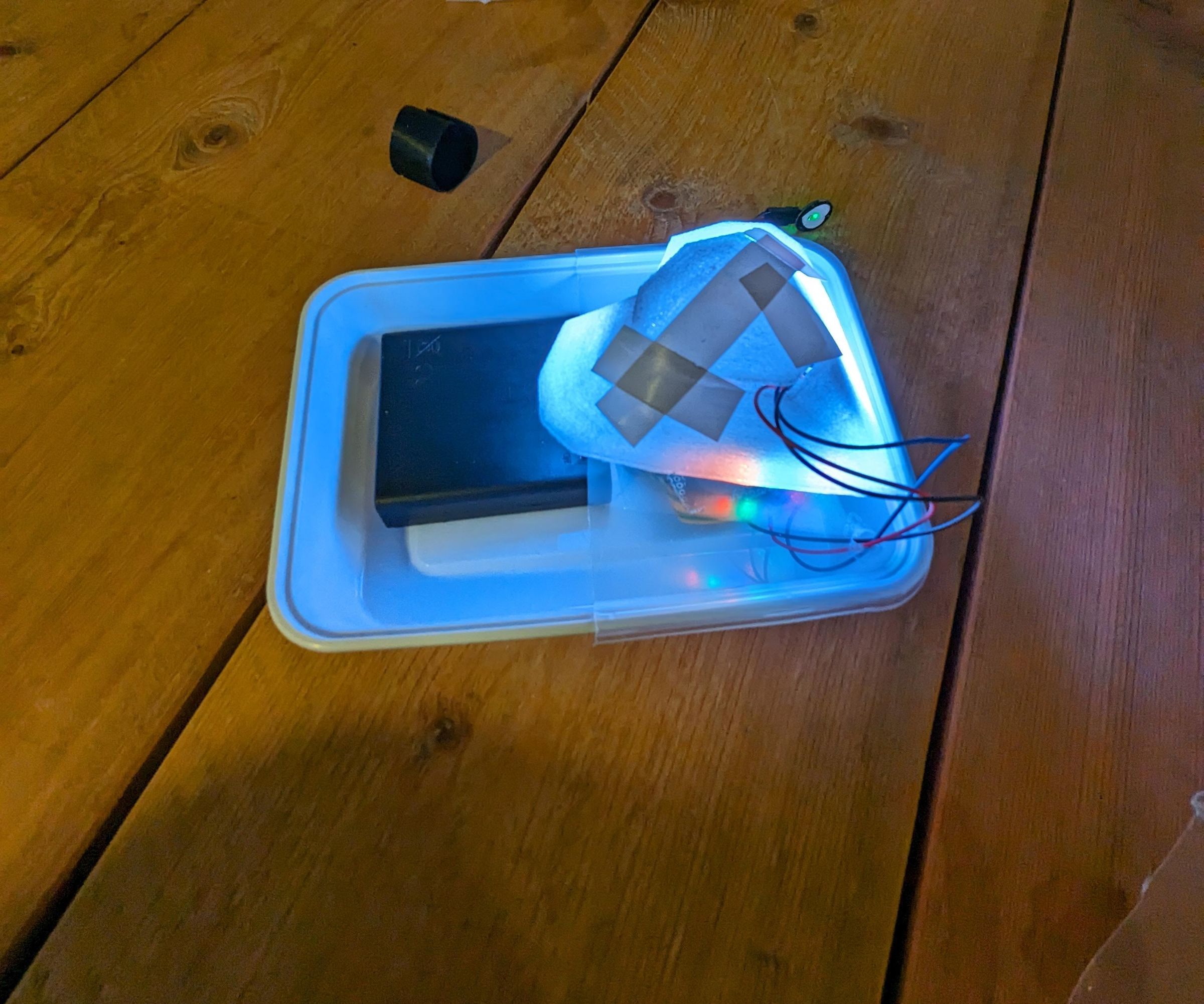 Glowing Pulsating 3D Heart