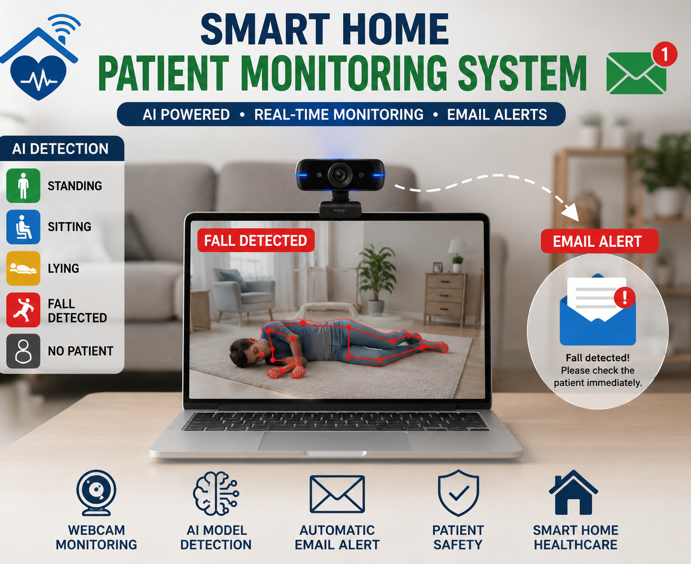 Smart Home Patient Monitoring System