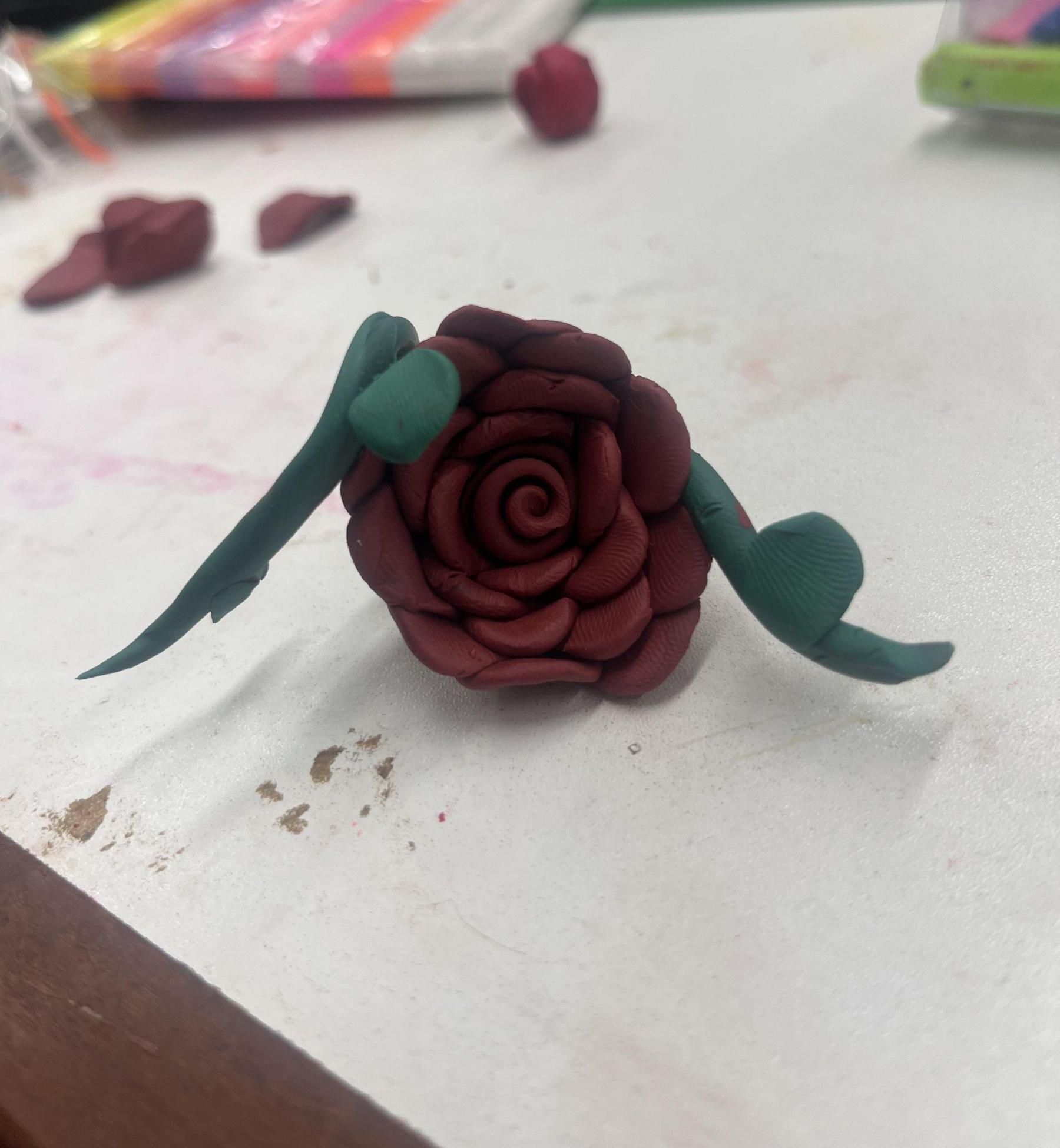 How to Make Clay Roses