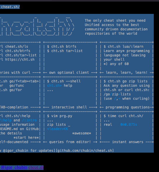 Linux Command Line - Cheat