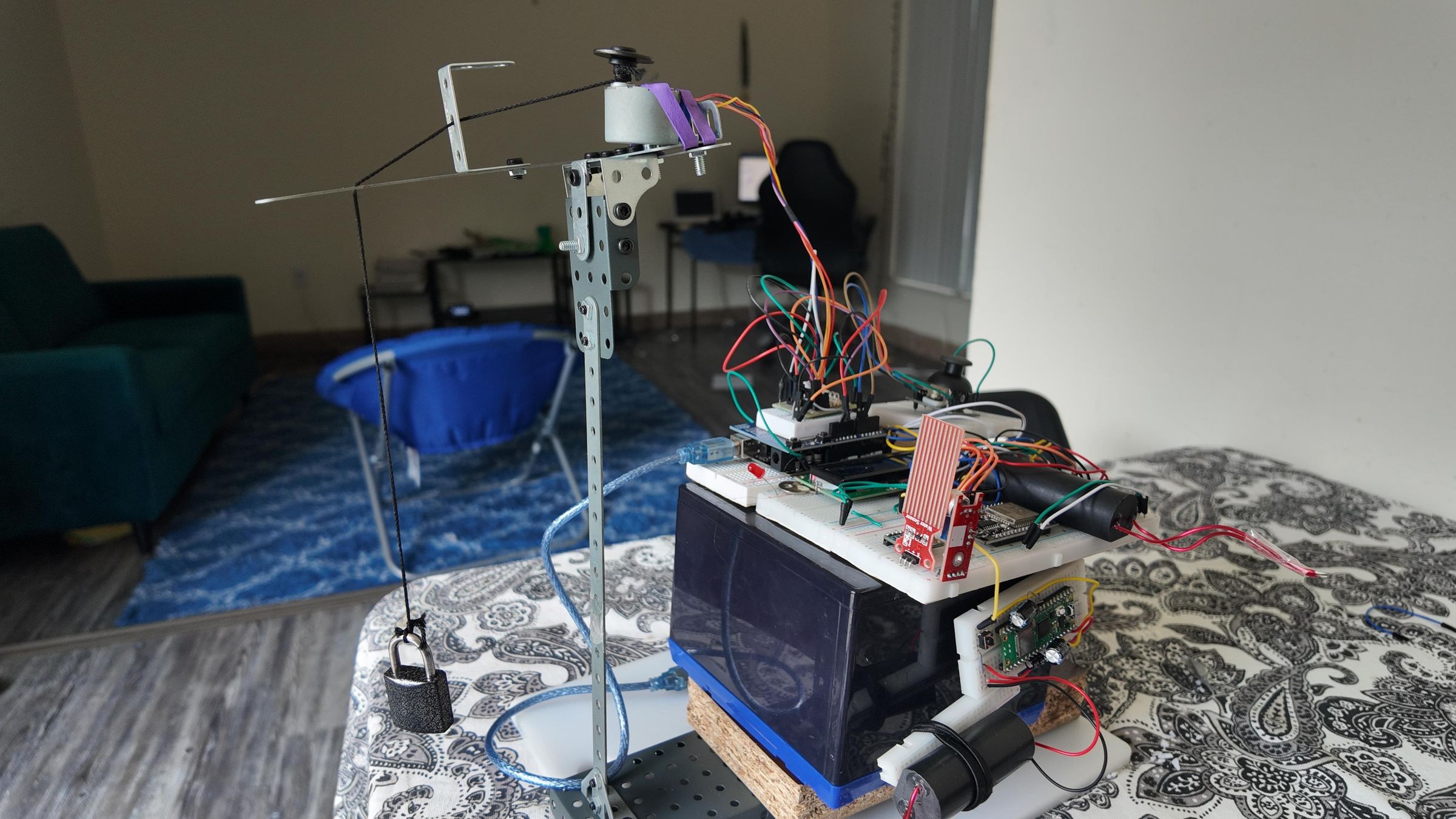 A Fun IOT Arduino Crane