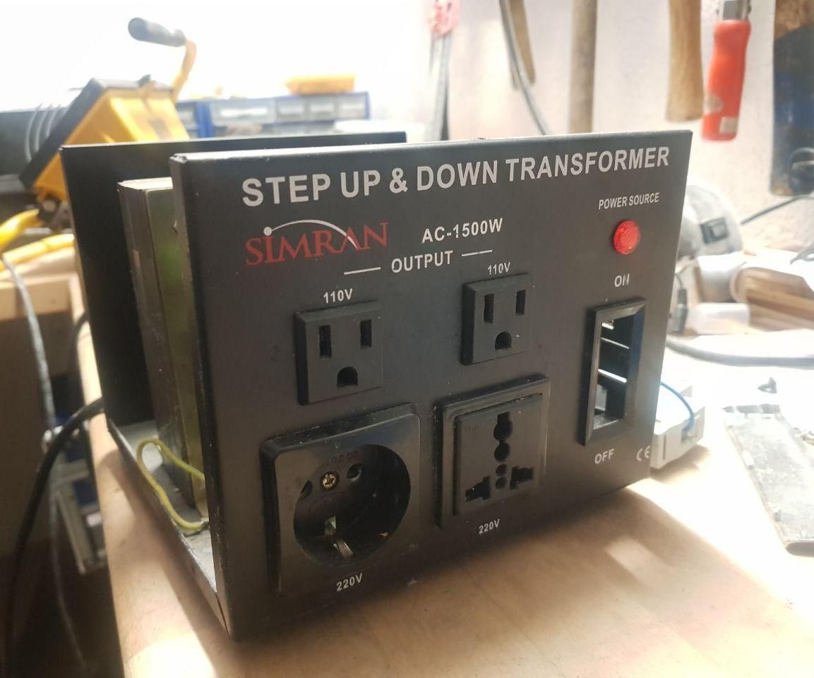 Analyzing a Broken Step Up/down Transformer