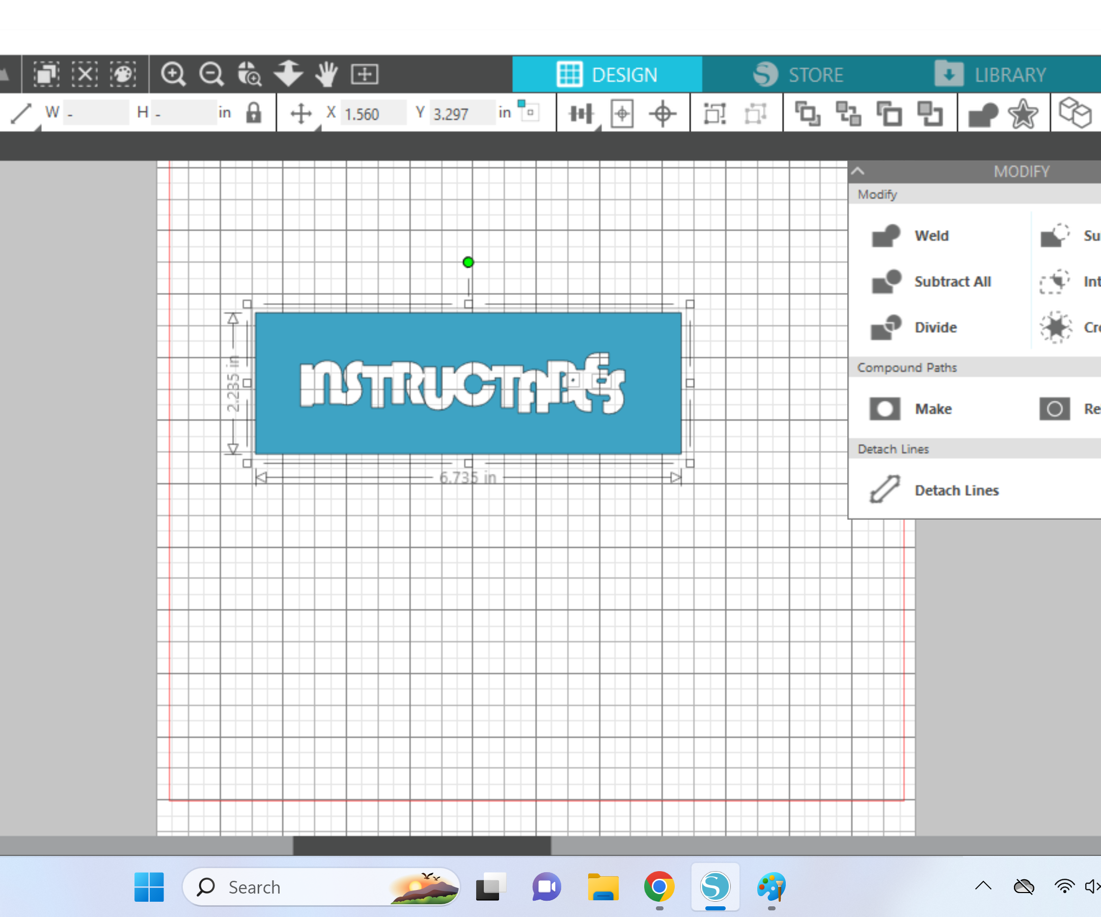 Making SVGs by Cutting a Bookmark