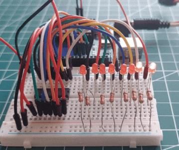 74HC595 Shift Register With Arduino UNO