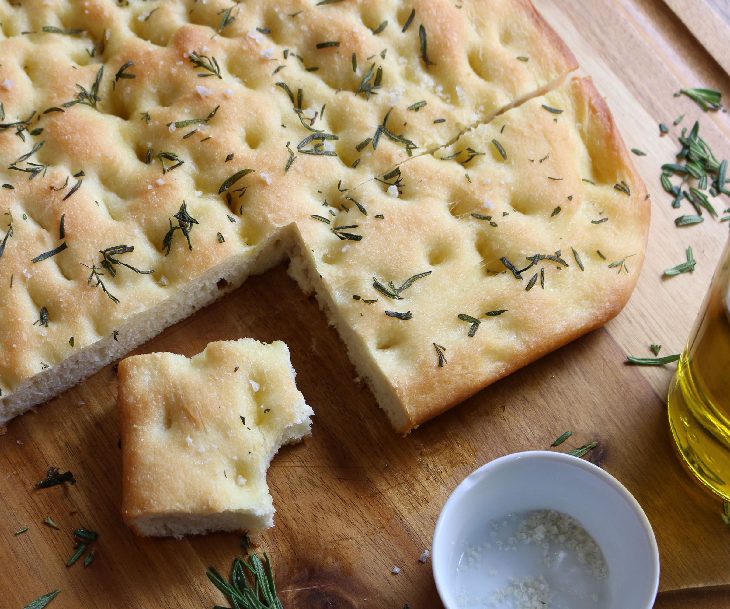 Focaccia Bread | Easy Bread Recipe for Beginners 