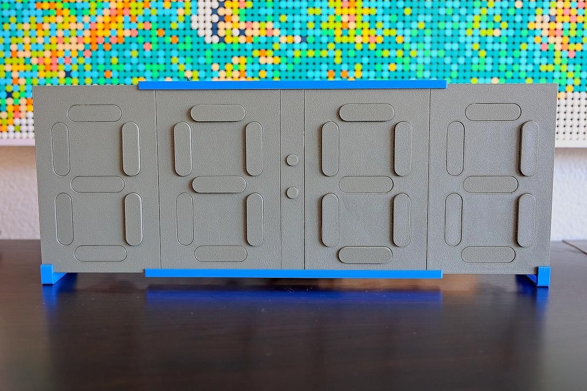 Digital-Analog Clock With Stepper Motors