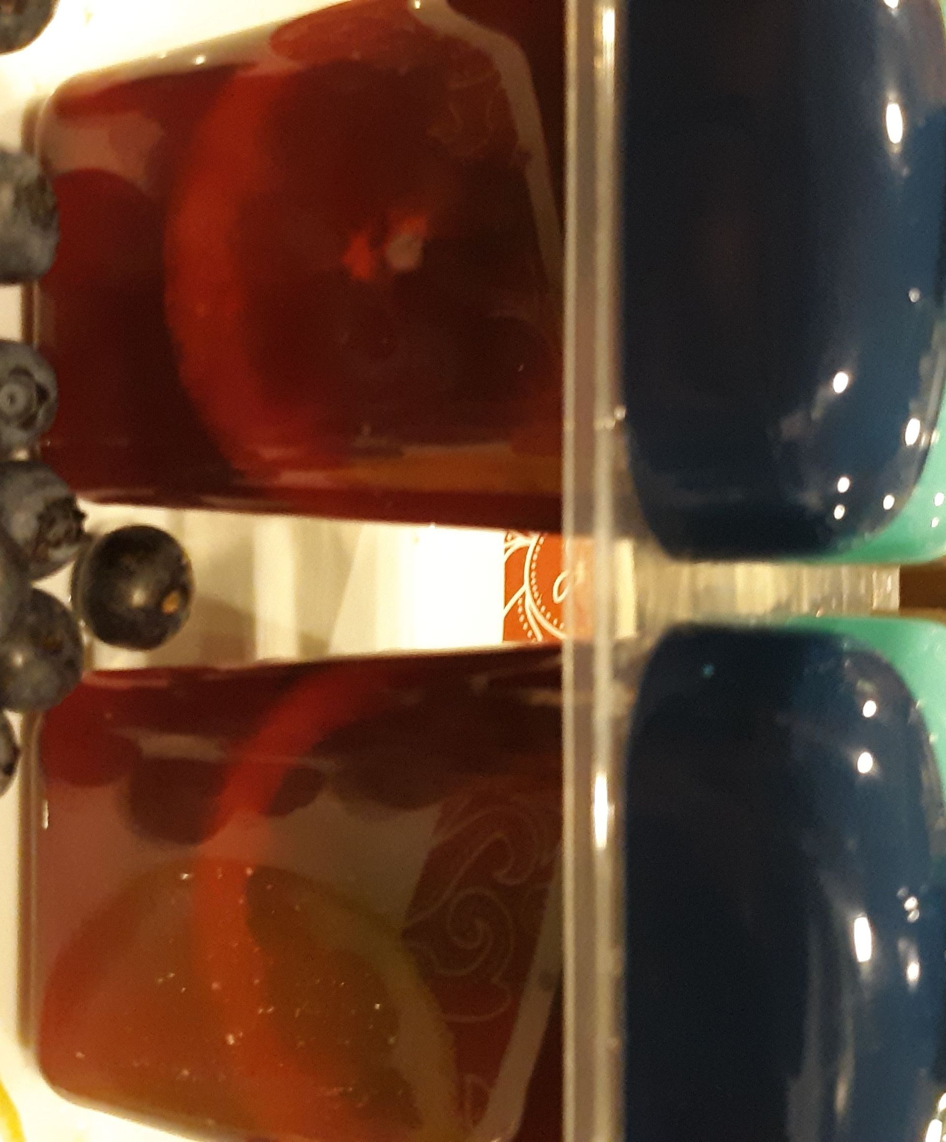 Electric blueberry lemonade popsicle/Drink cubes