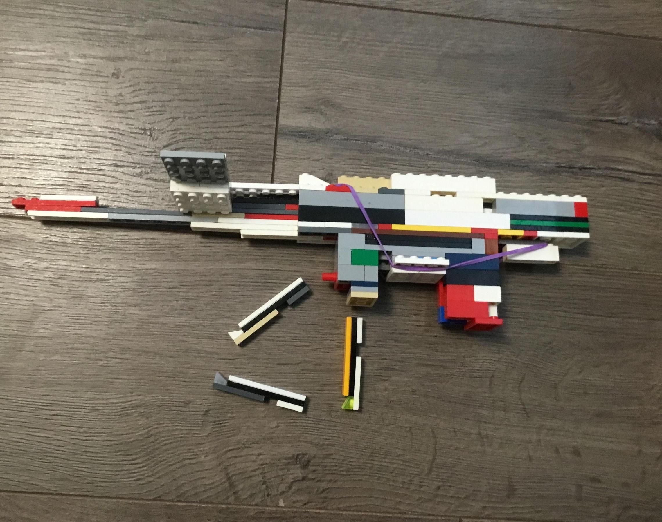 Shell Ejecting Rifle Mechanism