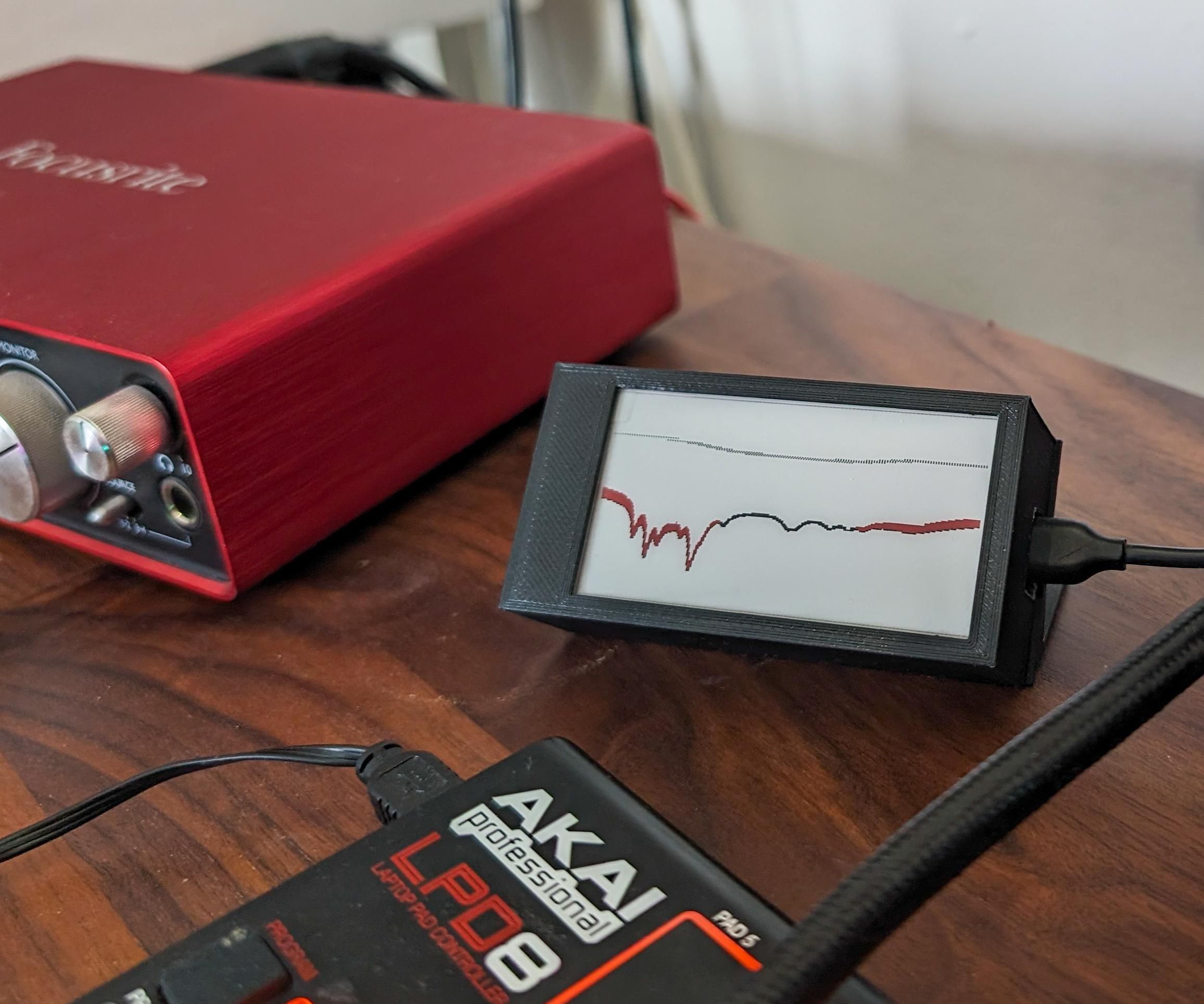 E-Ink Desk Screen to Show Activated Equalizers