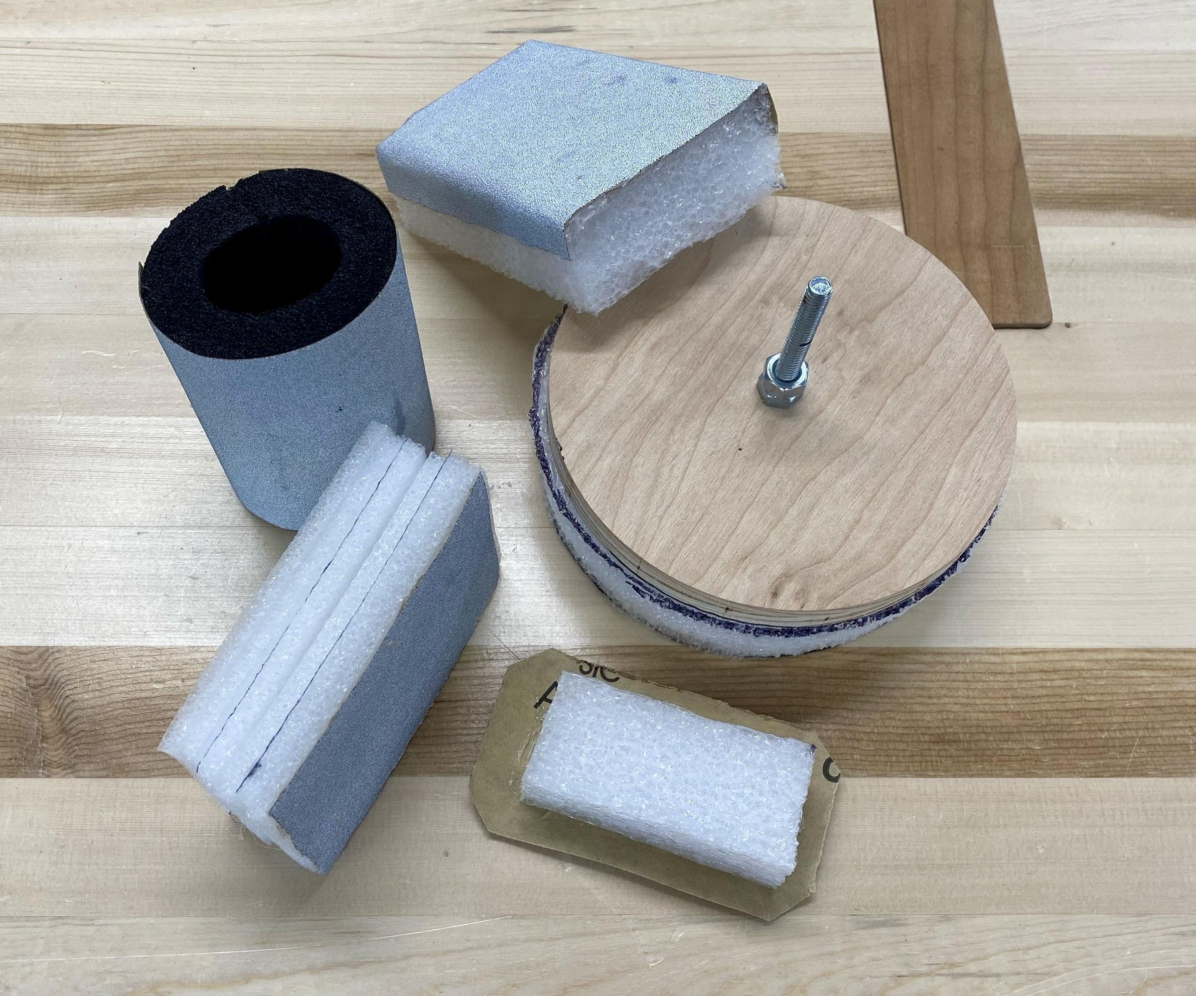 Flexible Sanding Blocks