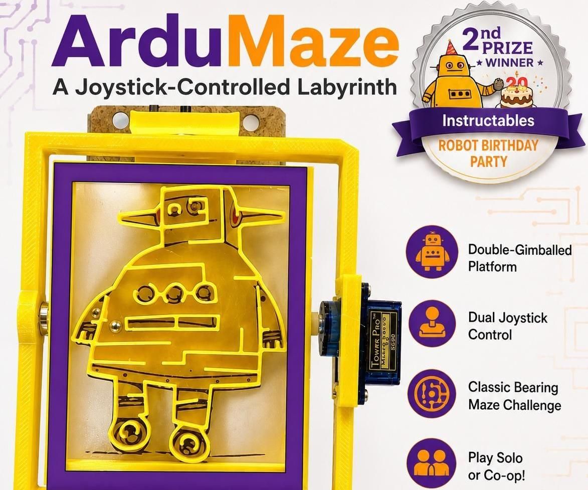 ArduMaze – a Joystick-Controlled Labyrinth