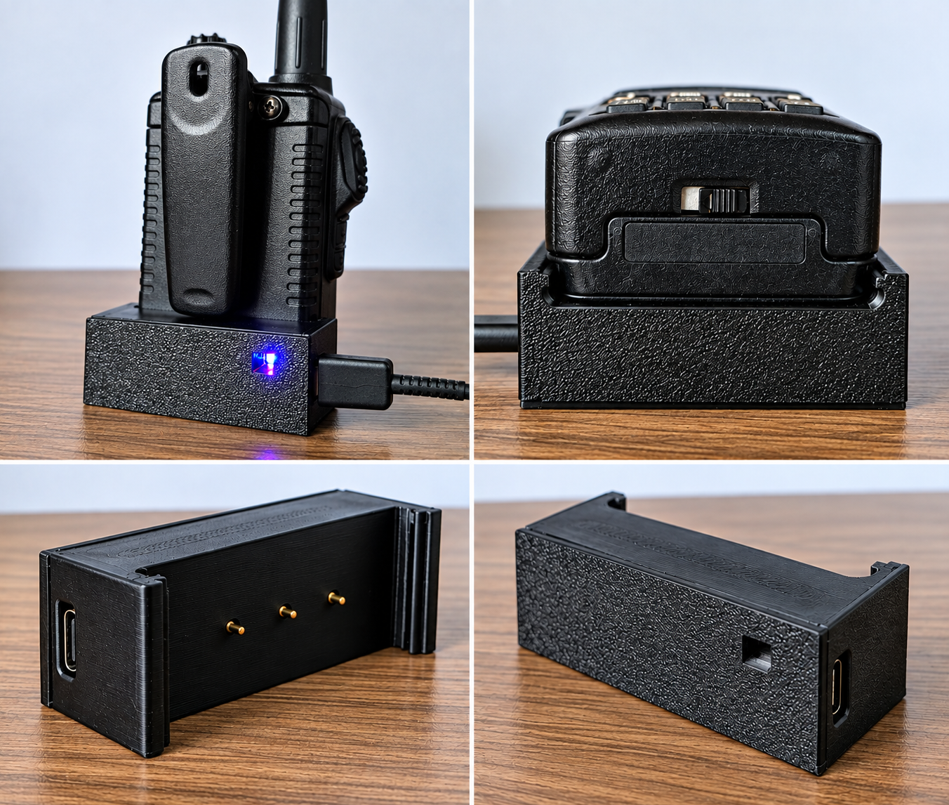 Cargador USB C Para Radio Yaesu FT-4X / USB-C Charger for the Yaesu FT-4X Radio