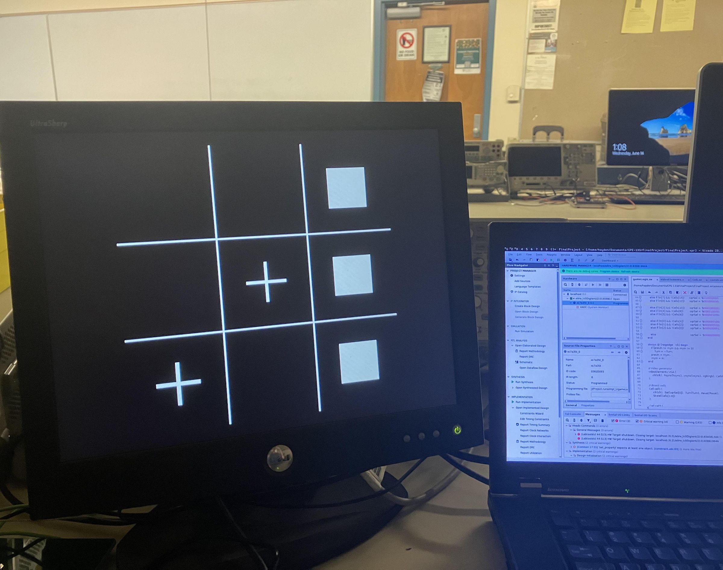 FPGA Tic-Tac-Toe