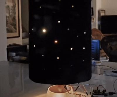 The Starry Sky Table Lamp