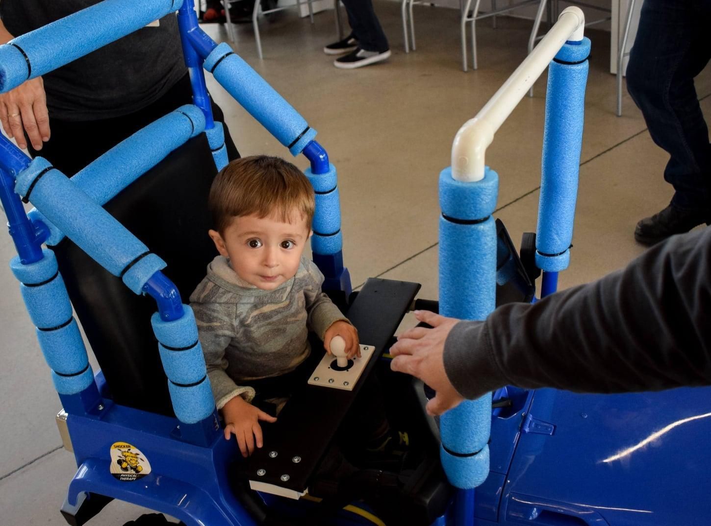 GoBabyGo Car - JEEP Modification With Joystick and Roll Cage