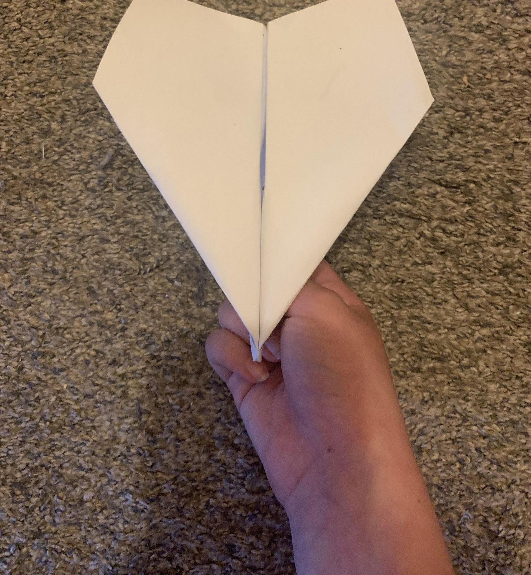 Far Flying Glider Paper Airplane: Cardinal