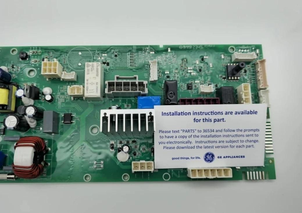 How to Replace a GE Front Load Washer Main Control Board (WH22X37840)