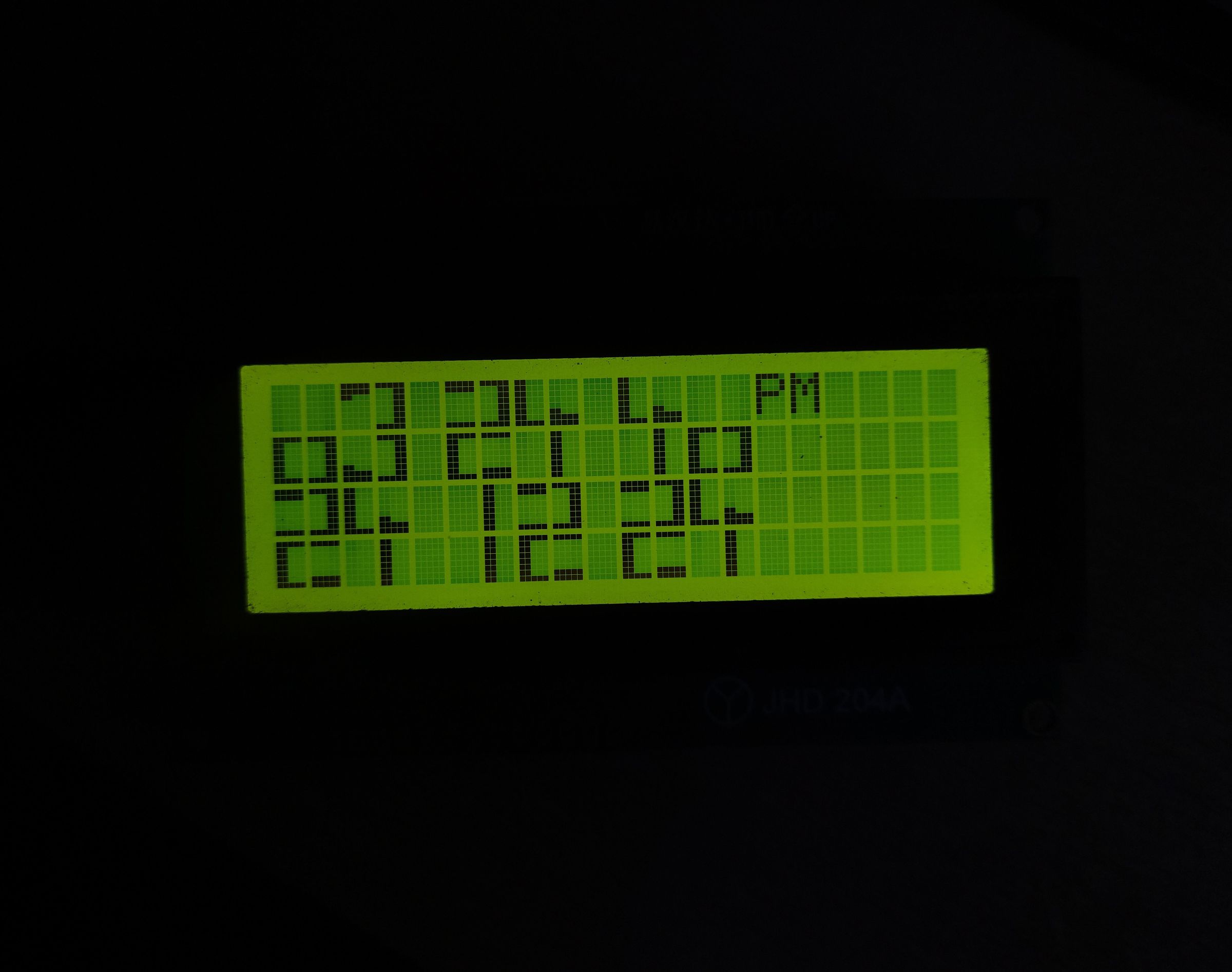 Time Display Using Custom Fonts