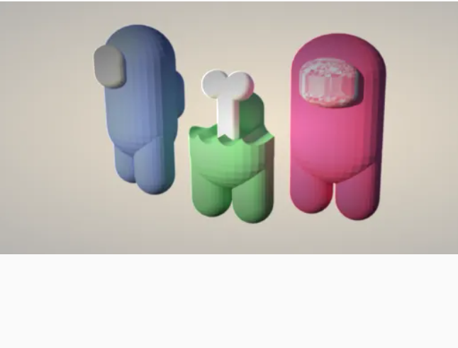 How to Design Among Us Characters Using 3D CAD Software