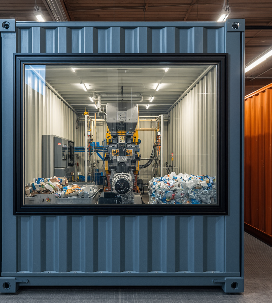 EcoNode: Decentralized AI Waste Sorting & 3D Filament Extrusion Hub