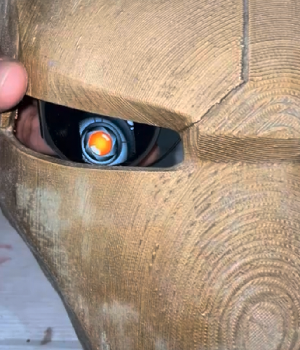 Terminator Robot Eye Mask