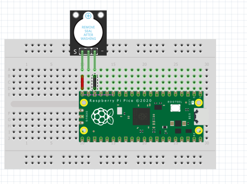 Active Buzzer Raspberry Pi Pico