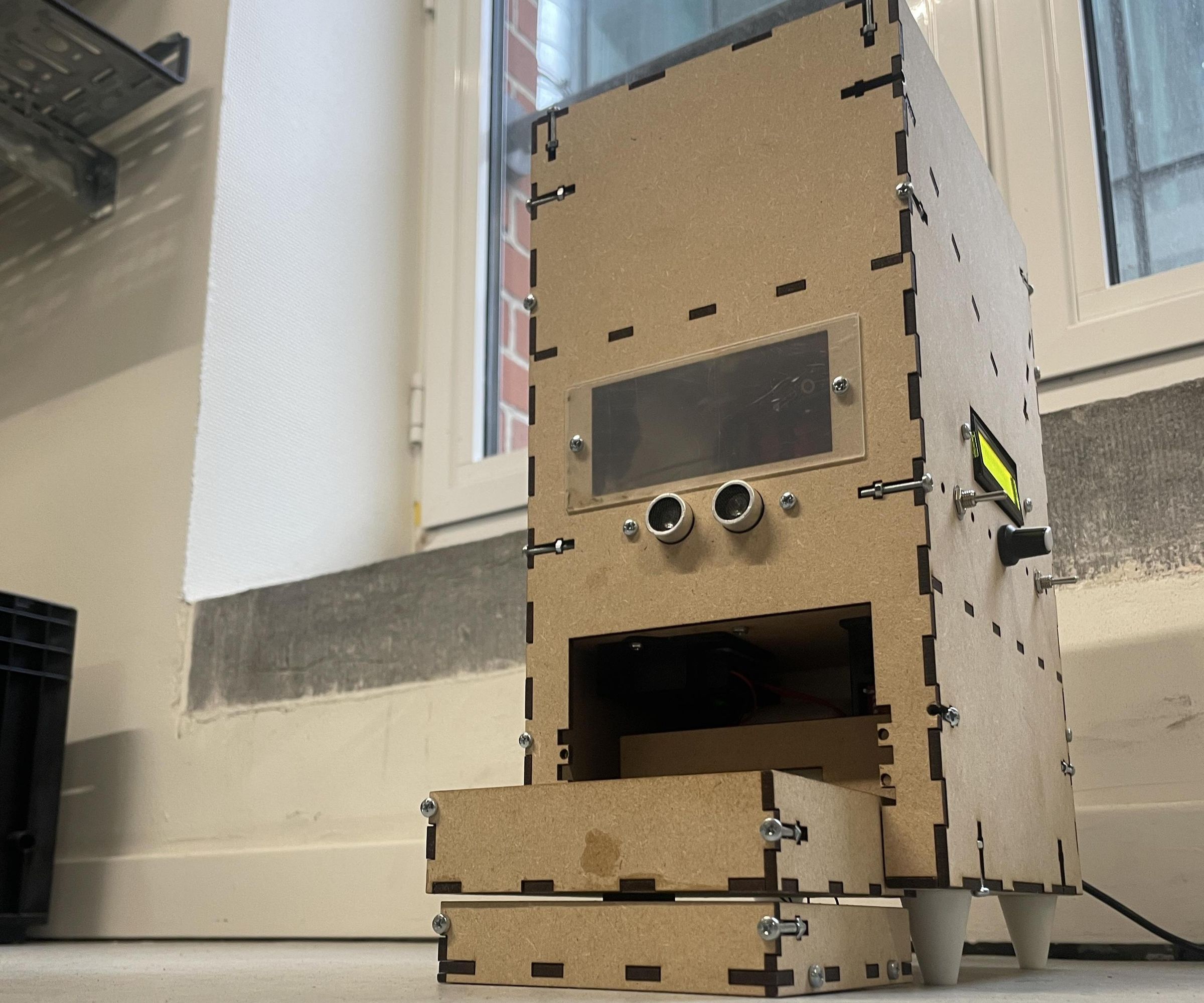 DIY Pet Feeder and Entertainer Robot