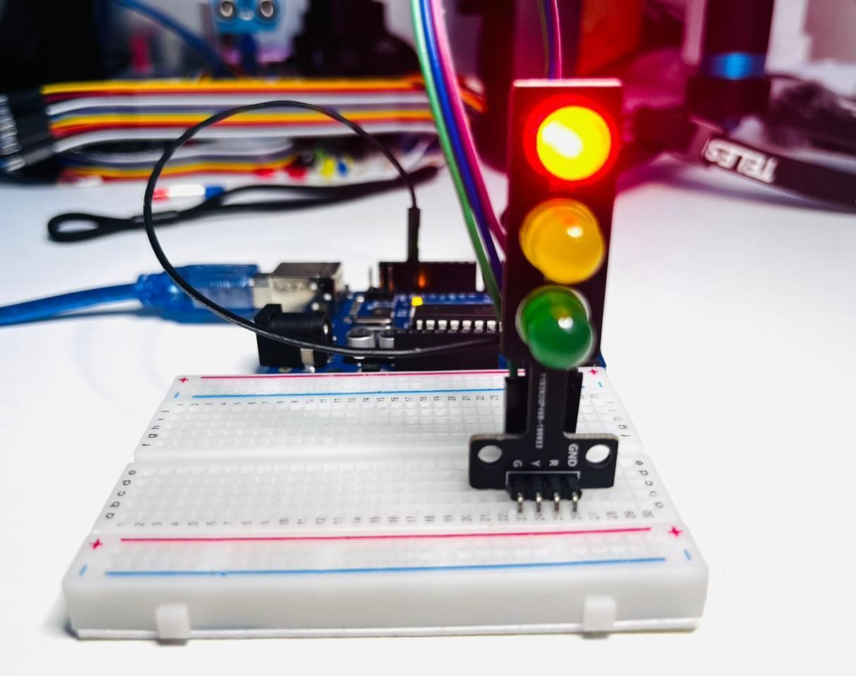 Traffic Light Control Using Arduino
