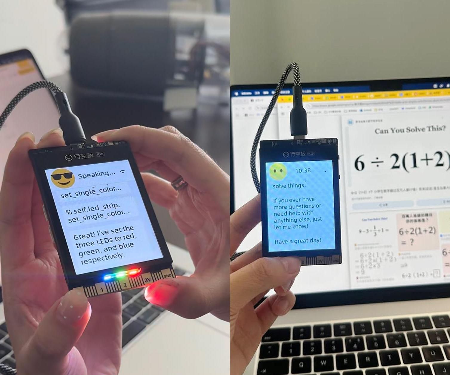 A Fun and Friendly AI Companion on ESP32-S3 – Xiaozhi + UNIHIKER K10