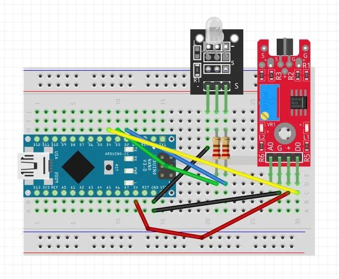 Touch Sensor on Arduino