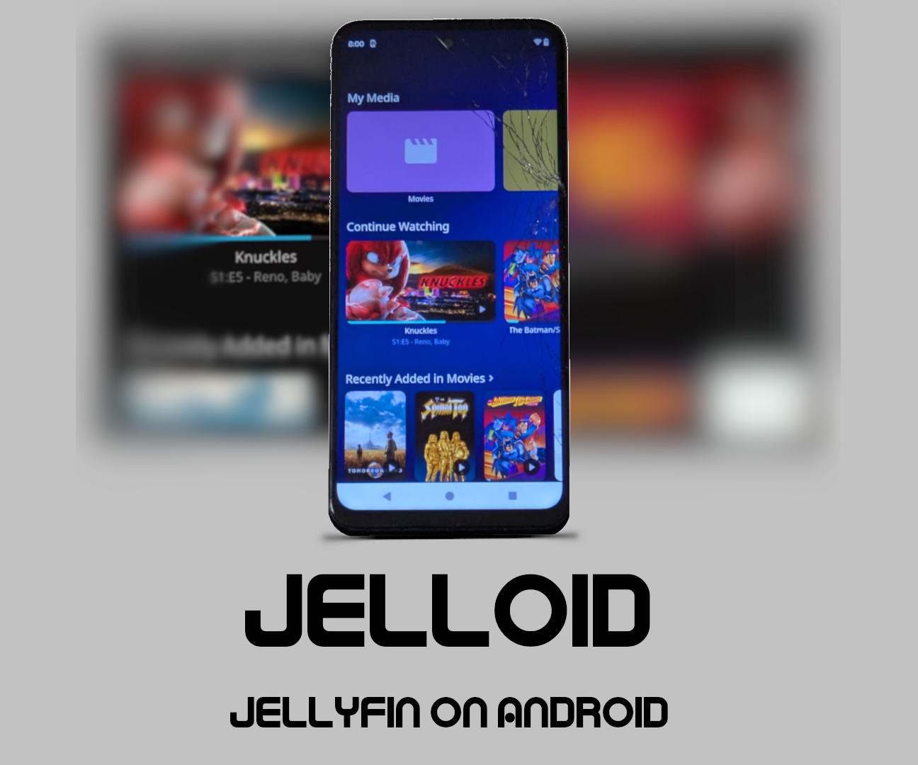 Jelloid - Jellyfin Server on Android