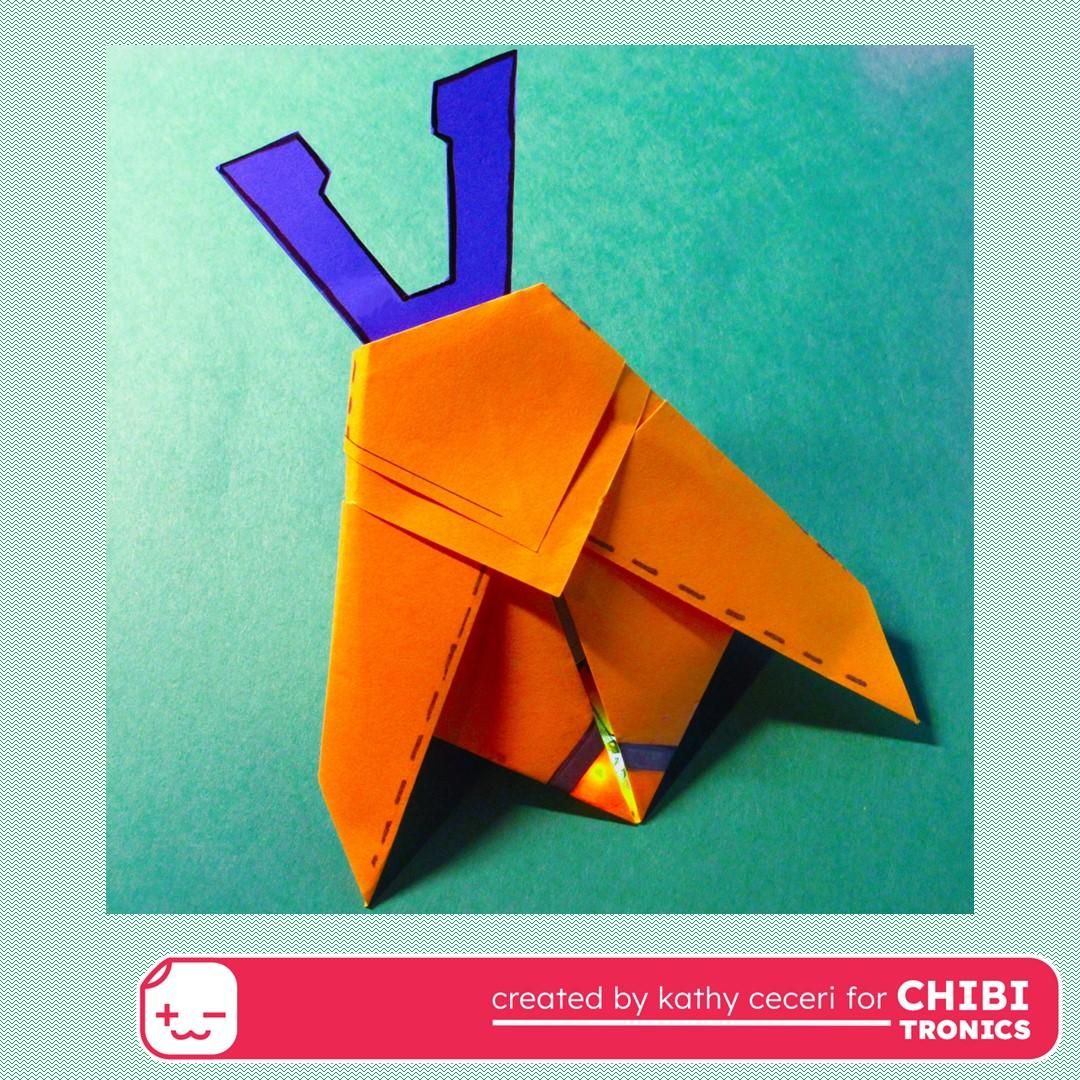 Flashing Origami Firefly