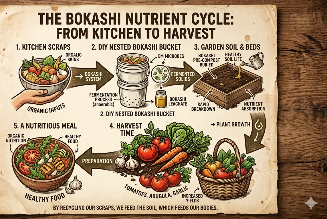 Bokashi Composting (DIY Bucket Simple Guide)