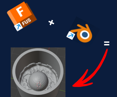 Using Fusion 360 and Blender to Create a Ball Bouncing in Liquid In A Cup.