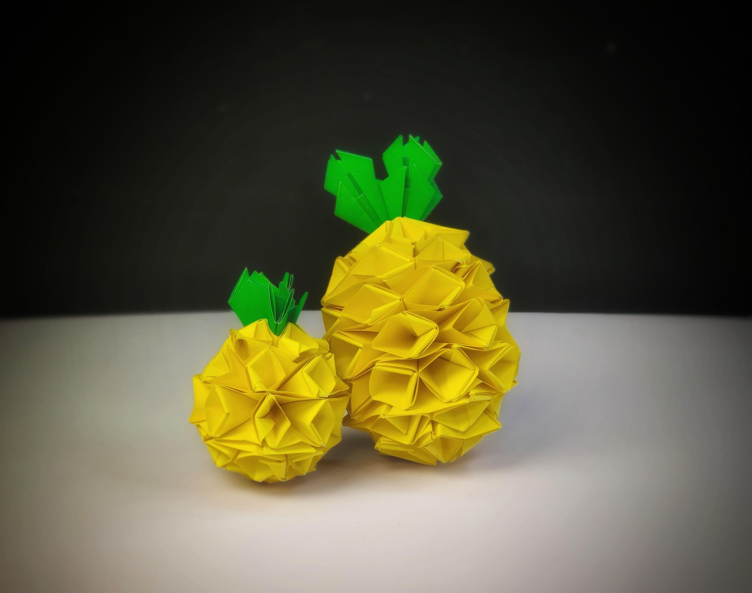 Origami Pineapple Artwork