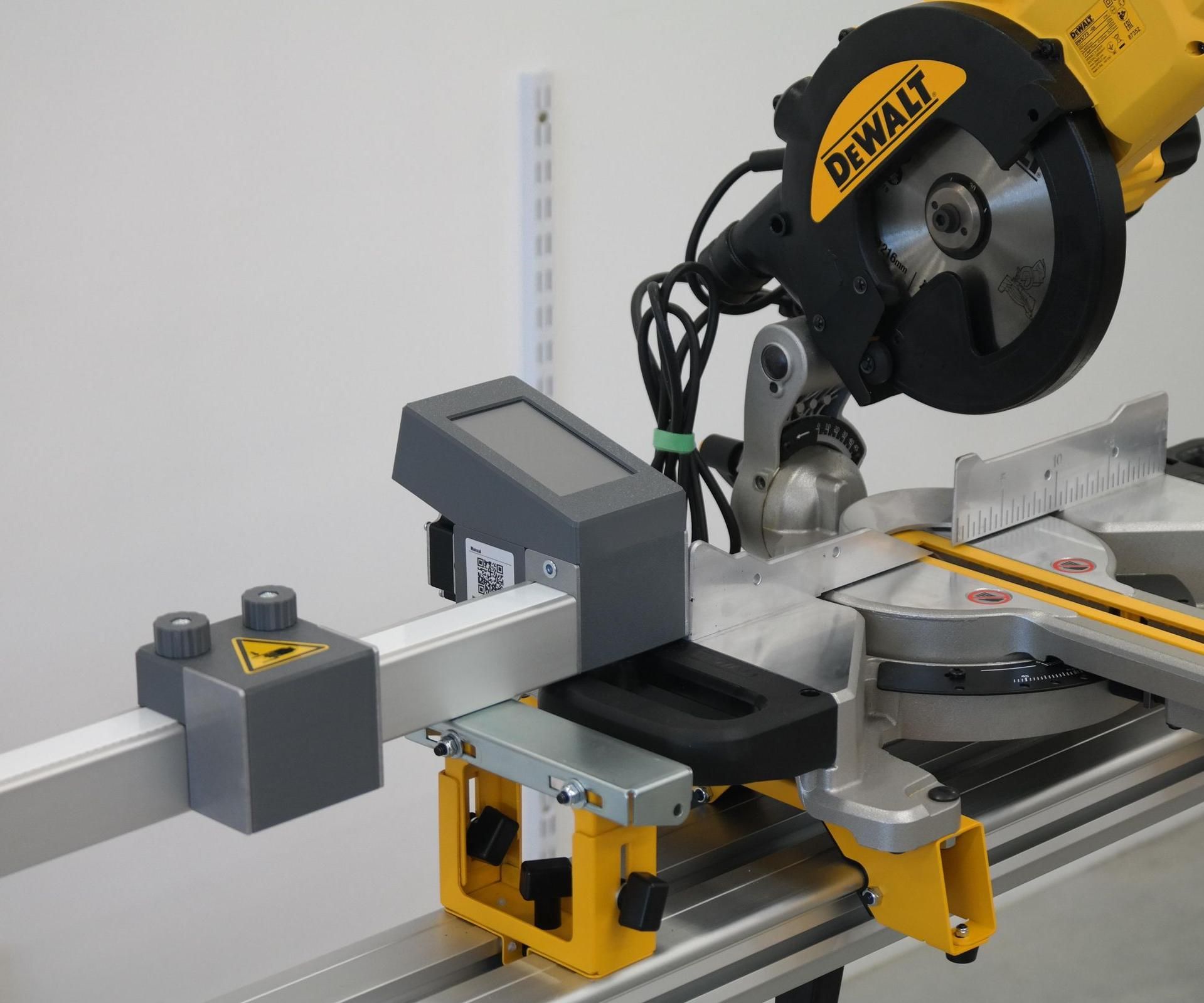 How to Mount a Pedante Digital Miter Saw Fence to a DeWALT DE7023-XJ Miter Saw Stand