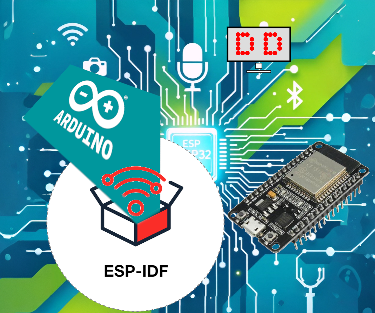 ESP-IDF With Arduino Examples; From IDF-Blink to Virtual Blink Using WiFi / BLE