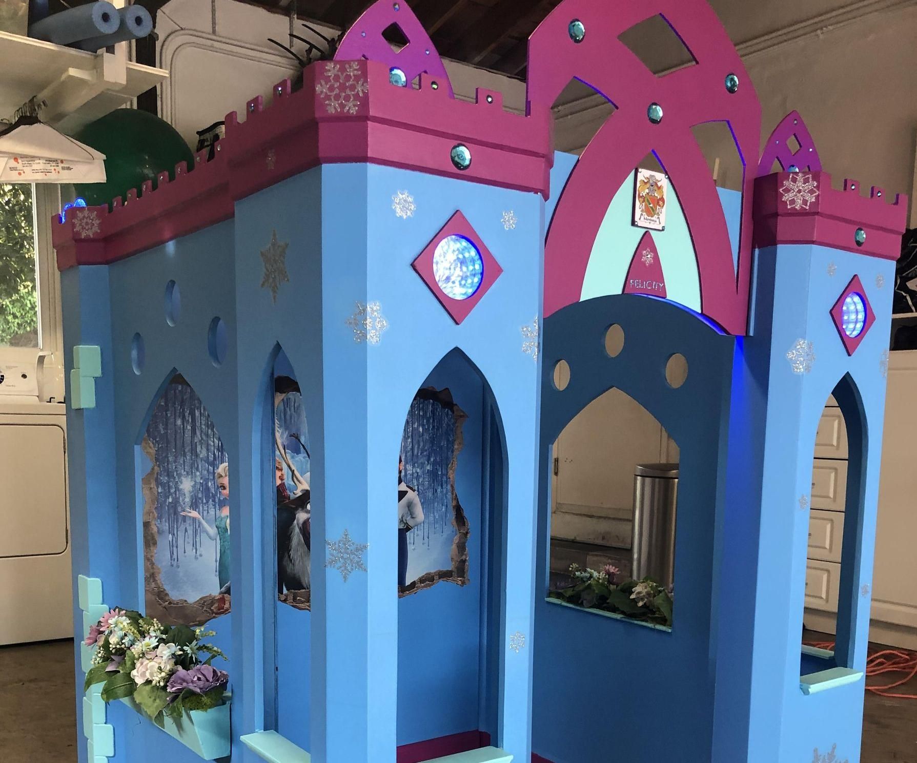 Frozen Indoor Play Castle