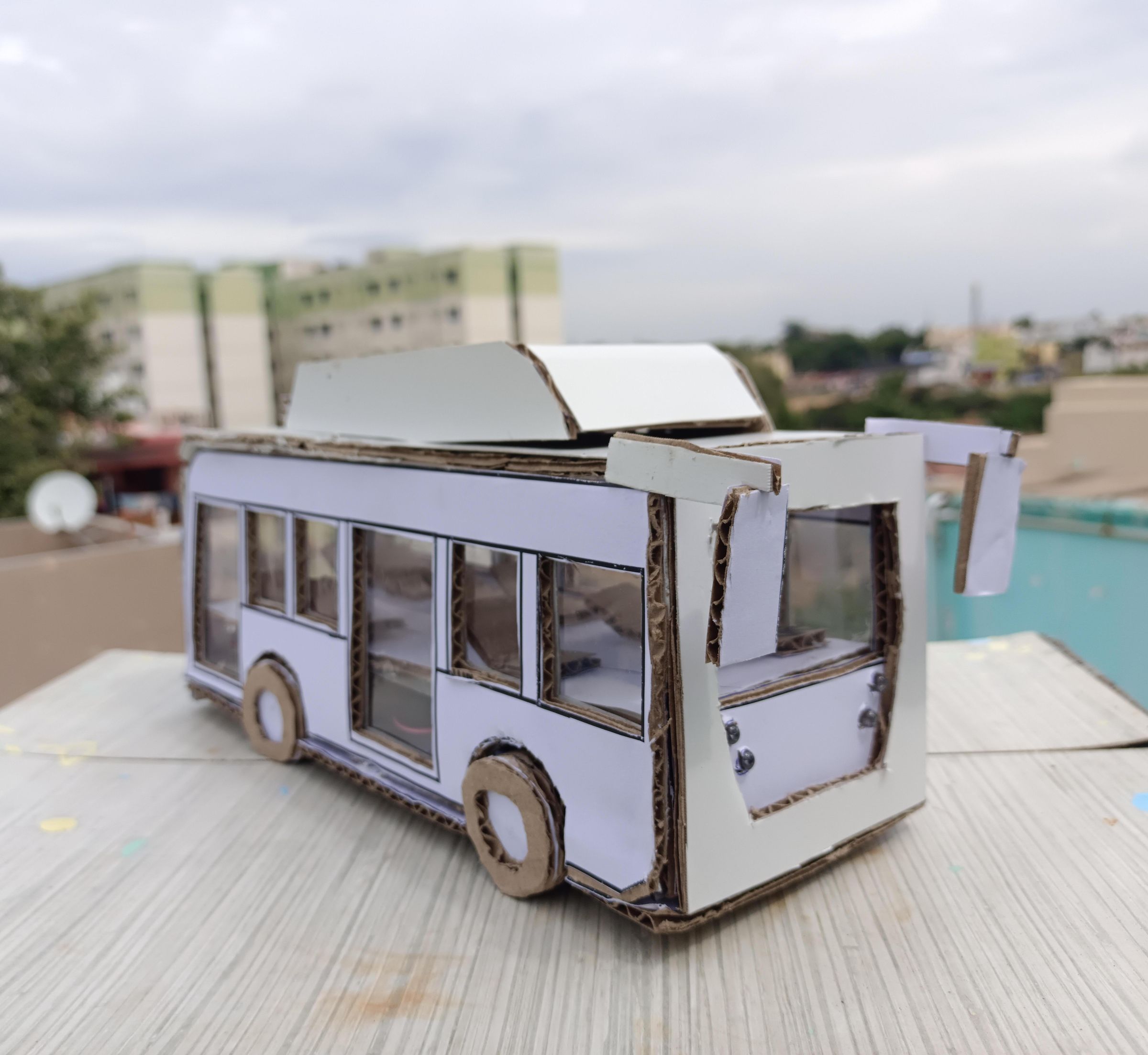 Cardboard Bus: Ride Into Imagination!