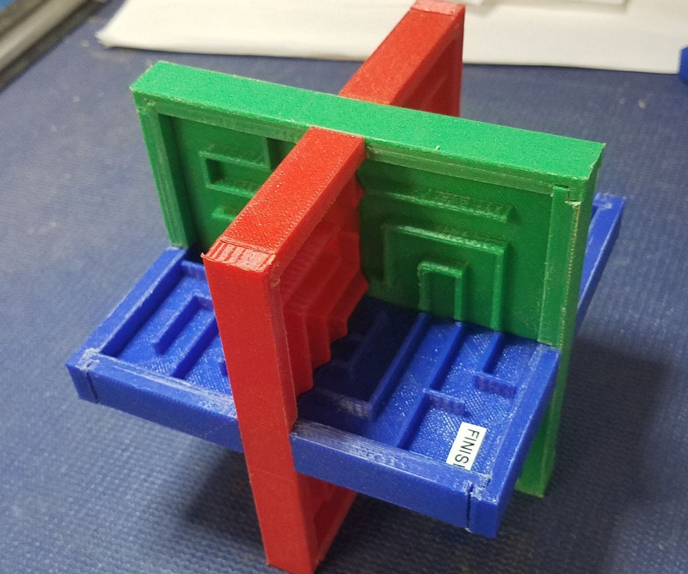 3D Printed Labyrinth Maze